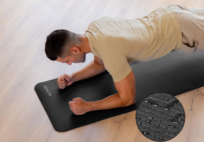 “Yogamatte 8mm rutschfest – Gepolsterte Fitness- & Sportmatte 183x60 cm”